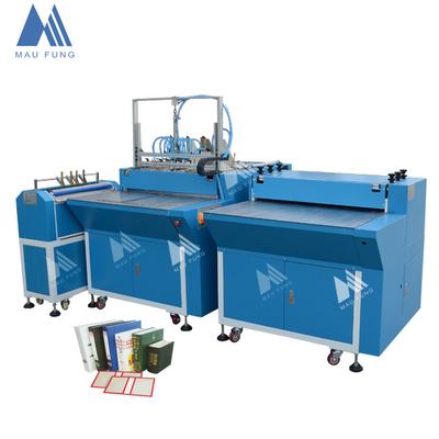 Semi-Auto 6PCS/min 780*430mm 4mm Double Station Notebook Cover Maker Machine MF-SCM500A2