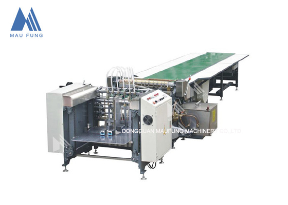 600 mm breed Auto Paper Feeding Rigid Box Paper Gluing Machine MF-SJ650A
