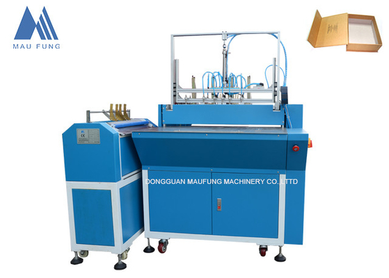 Semi-Auto Gluing Machine Juwelen Gift Rigid Box Making Machine 5 stuks Karton Box Making Machine MF-SCM500A
