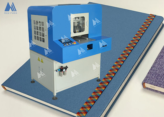 Maufung Semi Auto Hard Cover Book Elastic Band Insertion Machine voor dagboeken MF-SEM450