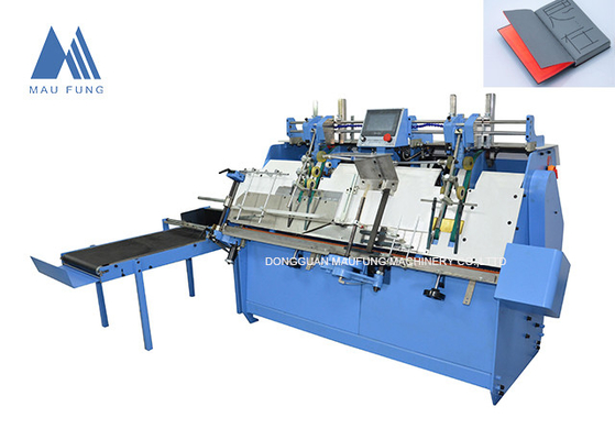 Hoog snelheid automatische China eind papiermachine voor harde omslag boeken, eind plaat lijmmachine MF-EIM450