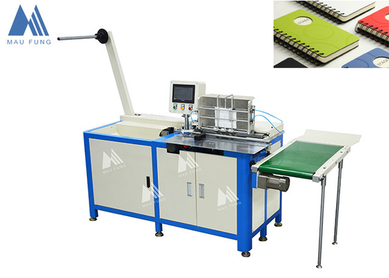 Semi-Auto Double Twin Coil And Wire O Binding Machine voor het maken van agenda's voor notebooks