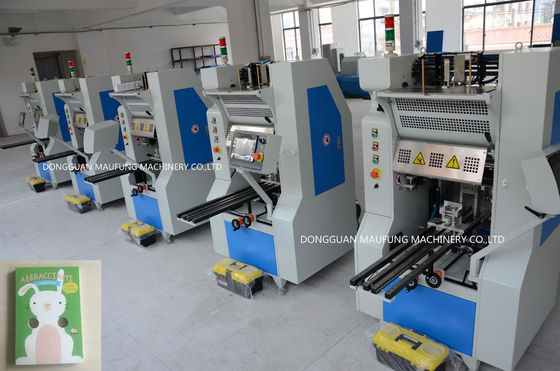 Maufung Kinderen Cartoon Card Board Boek Gluing Machine Photo Book Lay Flat Binder MF-PF500