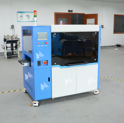 Pneumatische volledig automatische dubbele kop Kinderen Boeken Ronde hoek die snijmachine MF-ACM380