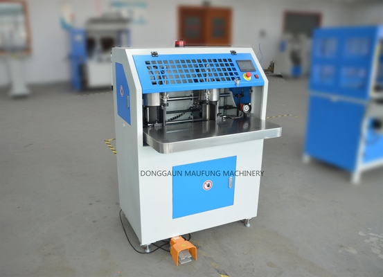 Notebook ronde hoek snijmachine / pneumatische dubbele kop ronde hoek snijmachine MF-DCM470