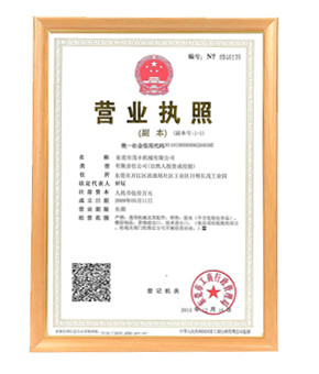 China DONGGUAN MAUFUNG MACHINERY CO.,LTD Certificaten