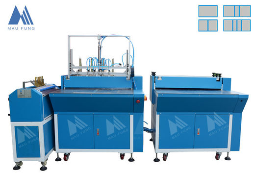 Semi-Auto 6PCS/min 780*430mm 4mm Double Station Notebook Cover Maker Machine MF-SCM500A2