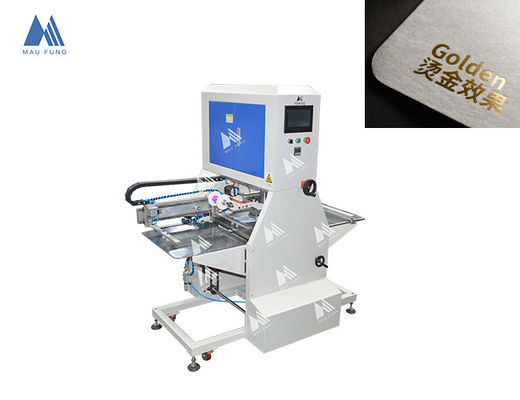 35pcs/min 50mm*150mm Paspoort leer warm folie stempen machine