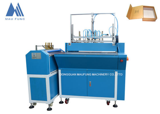 Semi-Auto Gluing Machine Juwelen Gift Rigid Box Making Machine 5 stuks Karton Box Making Machine MF-SCM500A