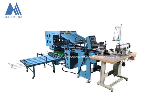 Positieve negatieve vouw 65m/min 10mm Paspoortboekbindende naaimachine