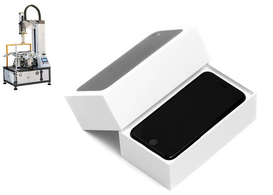 Automatische rigide cadeau doos maker mobiele telefoon doos maken machine voor high end luxe verpakking MF-540B