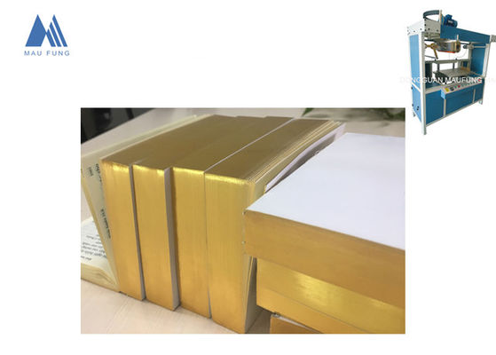 Hardcover boekenblokken Rand verguldingsmachine Stempelmachine MF-400C