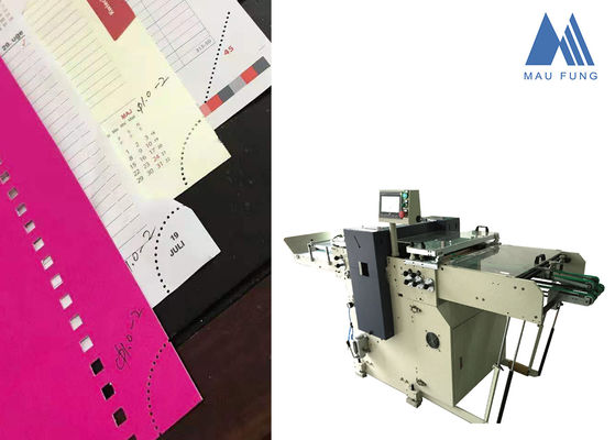 De Machine van de de Hoekenperforatie van de paginaafscheuring voor het Harde Notitieboekje mf-PBM350 van Dekkingsboeken