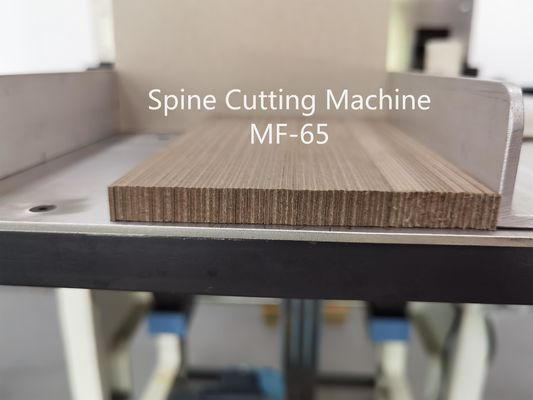 Hard gebonden boek Grijz karton ruggengraat snijmachine Hardcover boek bindmachine MF-65
