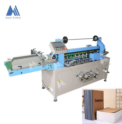 Hardcover Boek Spine Paper Tipping Machine Book Edge Paper Pasting Machine MF-620P
