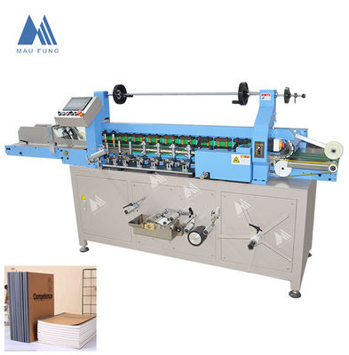 Hardcover boekblok achterblad papierkopmachine / boekrand papier plakmachine MF-620P