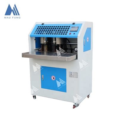 Notebook ronde hoek snijmachine / pneumatische dubbele kop ronde hoek snijmachine MF-DCM470