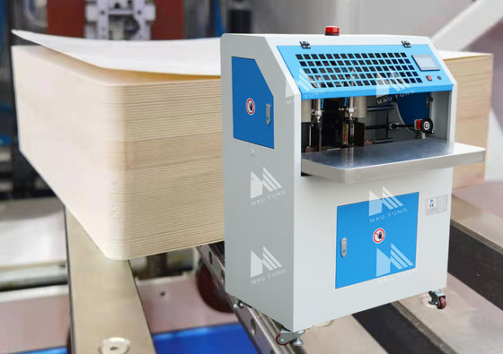 Papierkaarten Notebooks Pneumatische dubbelkop ronde hoek snijmachine MF-DCM470